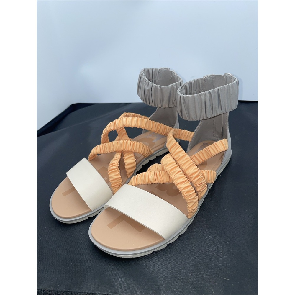 Ladies So tell Ella Ll Ankle Strap Shoes Size 8